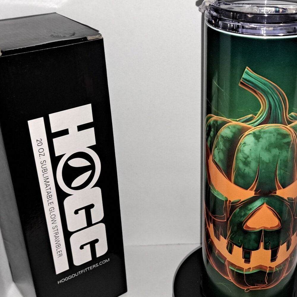Halloween Glow-In-The-Dark 20oz Strawbler Tumblers